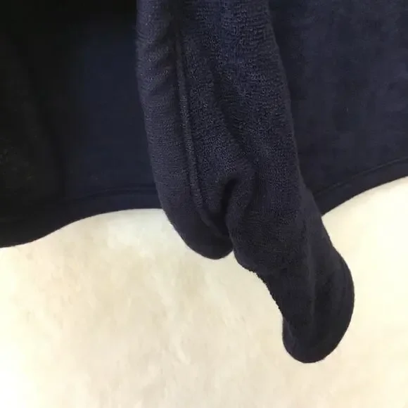 GAP Factory Navy Blue Reverse Terry Pajama Shorts - Picture 11 of 12